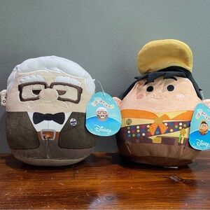 Disney Squishmallows “UP, Carl & Russell NWT